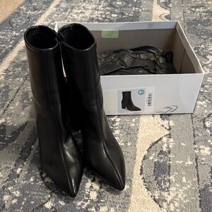 A New Day Black Heeled Boots